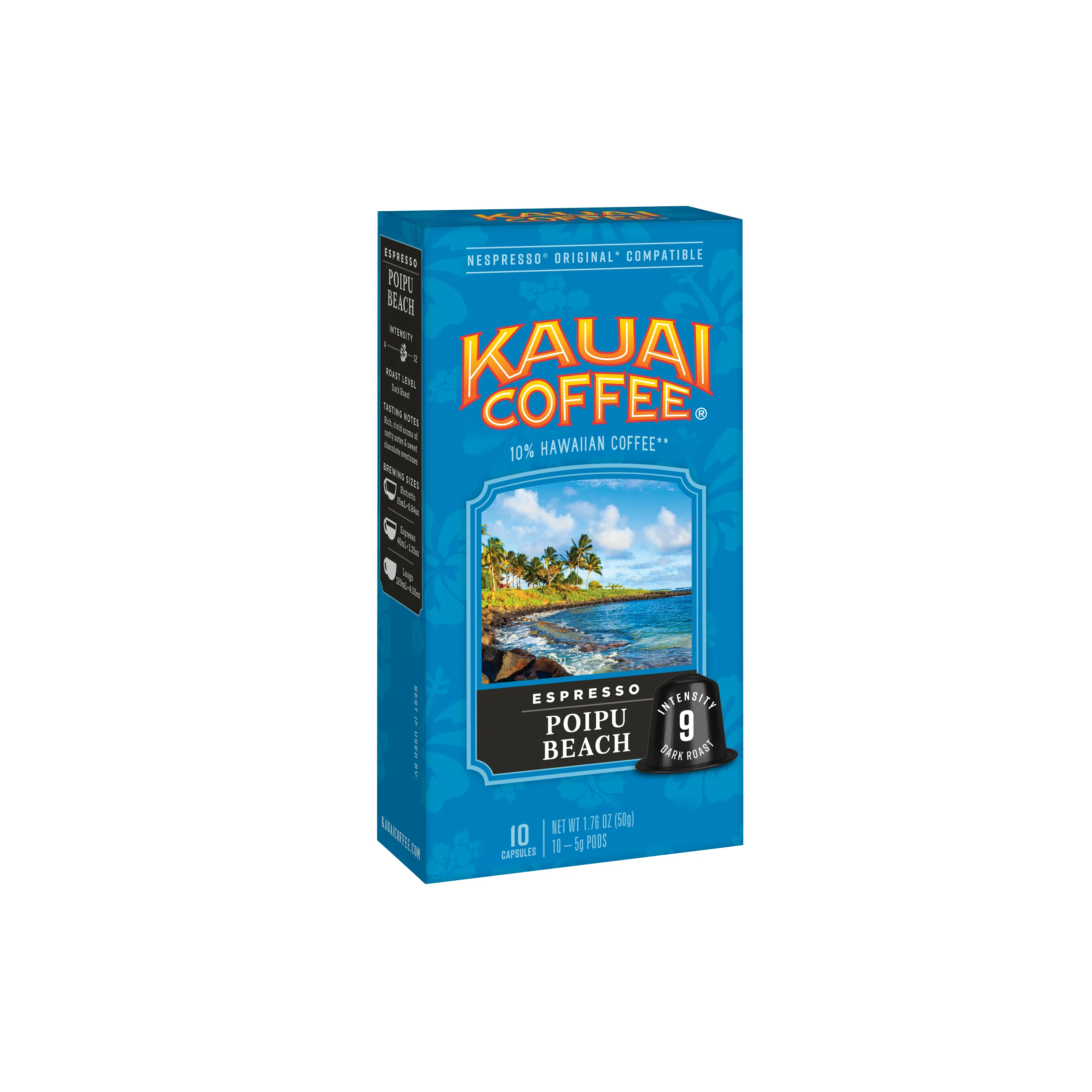 Poipu Beach - Nespresso® Capsule - Dark Roast - Image 4